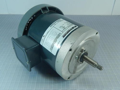 Marathon Electric 5K42HN4133 AC Motor 1/2 HP 60 Hz 208-230/460 V 3 PH 1725 RPM T107554 For Sale