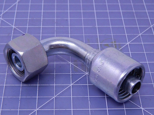 Gates 8G-15FDLORX45, G25650-0815 Hydraulic Hose Fitting T107832 For Sale