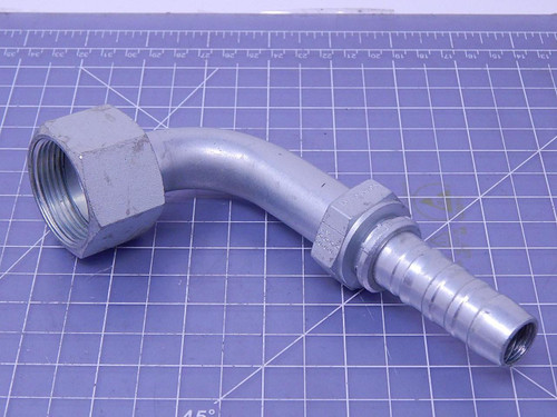 Gates G20239-1216, 12GS-16FFORX90S Hydraulic Hose Fitting T107847 For Sale