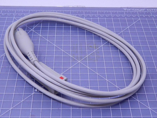 GE Medical 107332 IEC Color-Coded 3-Lead EKG Cable w/ ESU Filter For OR Use T107708 For Sale