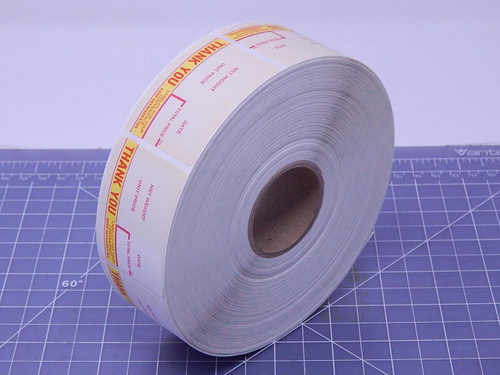 Lot of 16 Toledo T-324-HR Thank You Labels Rolls T107684 For Sale