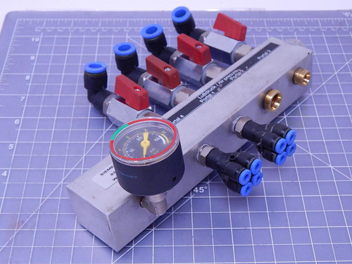 Asco Joucomatic 833-700824 Pneumatic Valve Assembly T107725 For Sale