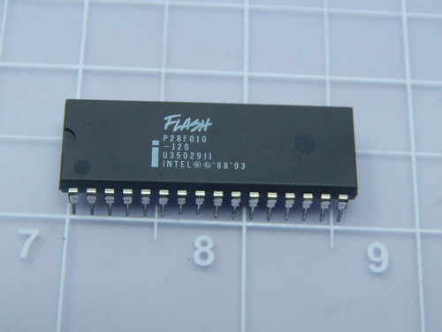 Lot of 8 Flash P28F010-120, U35029J1, 7341503F Memory T108423 For Sale