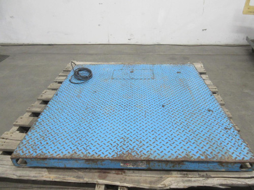 Weightronix DSLA 848-02 Floor Scale Platform 2000 lb x 0.5 lb w no readout T108727 For Sale