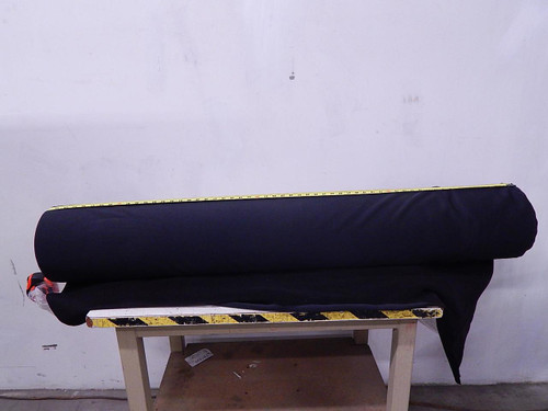 CG00063-1046 Black Automotive Stretch Fabric Roll 56 In x 25 Yards T108830 For Sale