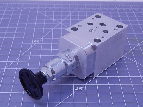 Sun Hydraulics GBA 1KM2-AC Flow Control Manifold T108877 For Sale