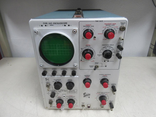 Tektronix Vintage Museum Piece Oscilloscope T111151 For Sale