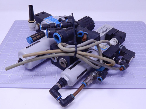 Festo HE-D-MIDI Pneumatic Regulator Set Lock T112354 For Sale