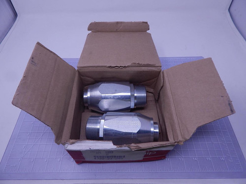 Lot of 2 Aeroquip 4722-24-24S Swivel Fittings T112374 For Sale