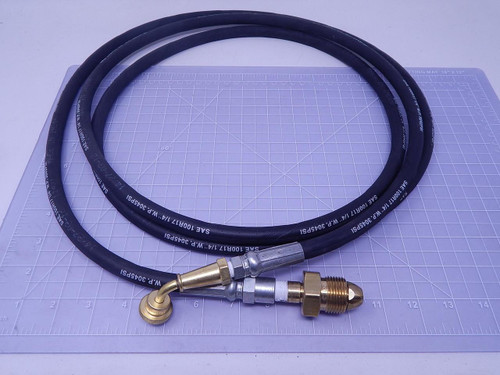 100R17 1/4" SAE Hydraulic Hose 3045 PSI T112014 For Sale