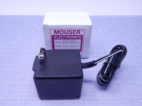 Lot of 100 Mouser 412-1002 AC Adaptor 9 VDC 300 mA Out T112929 For Sale