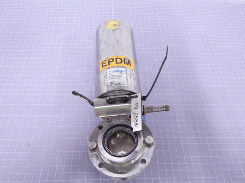 Sudmo C DN 50-100 Norit Pneumatic SS Actuator 1-1/2'' Butterfly Valve T113256 For Sale