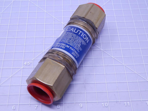 Lake Monitors VRB-CV-10 Visi-Rate Flow Meter T113697 For Sale