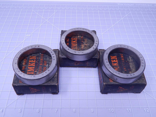Lot of 3 X-Timken 15523 Tapered Roller Bearings T113803 For Sale