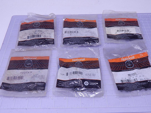 Lot of 6 Federal Mogul 020PKG Oil Seals T113969 For Sale