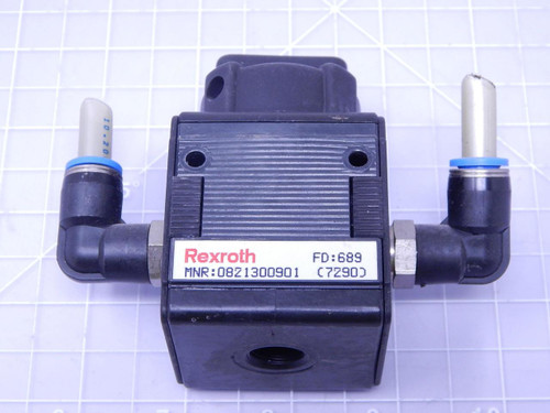 Rexroth 0821300901 Rotary Knob Pneumatic Manual Control Valve T114349 For Sale