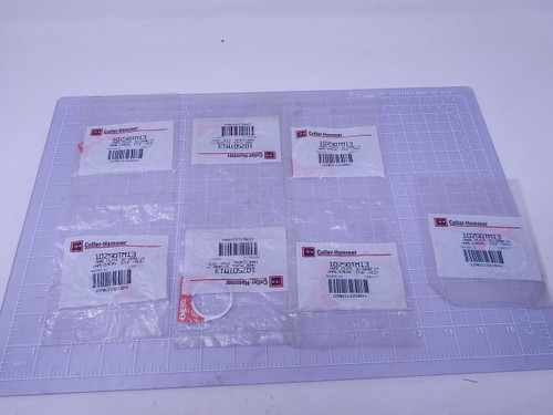 Lot of 7 Cutler Hammer 10250TM13 Legend Plates T114706 For Sale