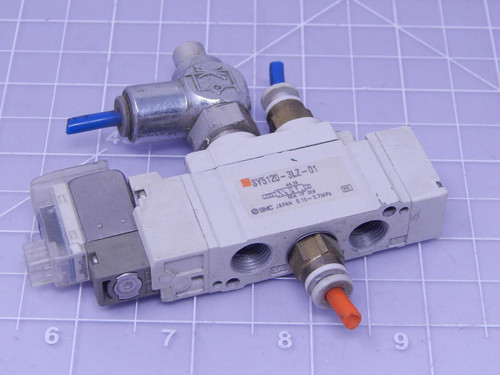 SMC SY5120-3LZ-01 Solenoid Valve T115484 For Sale