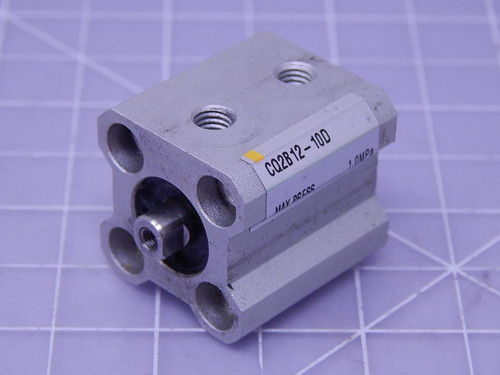 Lot of 2 SMC CQ2B12-10D Pneumatic Cylinder T115968 For Sale