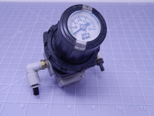 SMC ARG20-01BG1-1 Regulator w/ Pressure Gauge T116074 For Sale