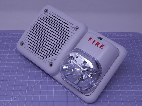 SpectrAlert SP2W1224MC Fire Alarm Speaker Strobe White Wall T116449 For Sale
