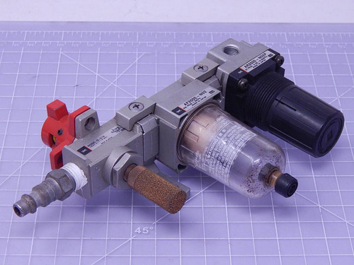 SMC VHS2500-02-X116, AF2000-N02, AR2000-N02P Pneunatic Assembly T117022 For Sale