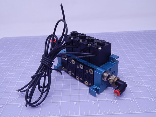 MAC 45A-SA2-DAAA-4BA Solenoid Valves w/ Manifold T117327 For Sale