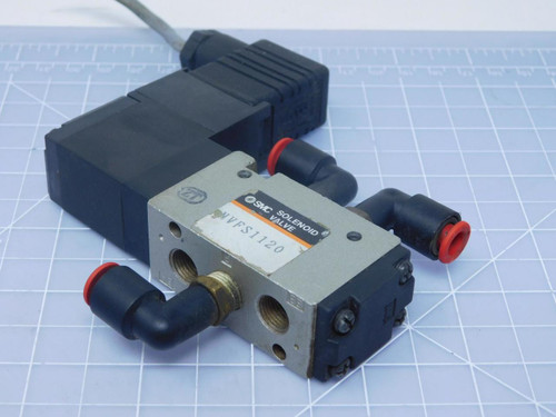 SMC NVFS1120 Valve sol/pilot 24 V VFS1000 SOL VALVE 4/5 PORT T118433 For Sale