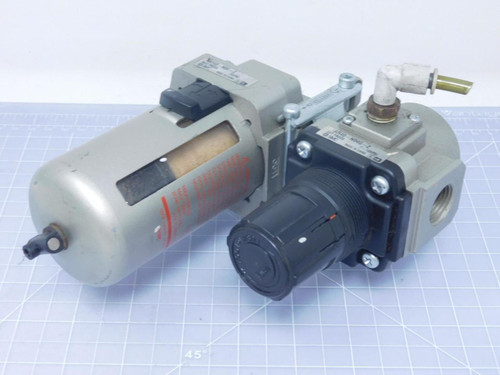 SMC AR40-N04G-Z Pneumatic Regulator w AR40-N04G-Z T118438 For Sale