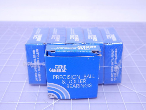 Lot of 6 The General Z99R8 Bearings T120385 For Sale