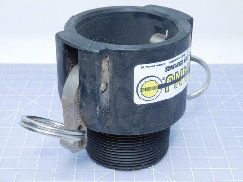 Lot of 3 Banjo 200B Cam & Groove Fittings T119315 For Sale