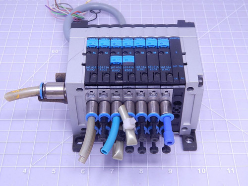 Festo 161414R302, 161416R502, 161368 Pneumatic Valve Block T119575 For Sale