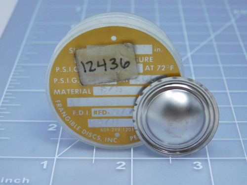 Frangible Discs 609-299-1201 Frangible Disc T121052 For Sale