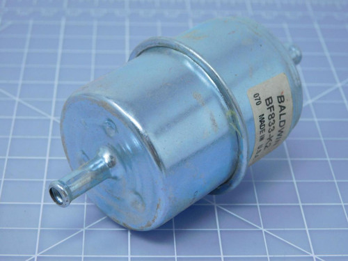 Baldwin Filters BF833-K2 In-Line Fuel Filter Fits Dodge, Jeep, Nissan, Bobcat, Catepillar, Hegl, Grove, John Deere, Mitsubishi, New Holland T121375 For Sale