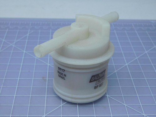 Baldwin Filters BF837 In-Line Fuel Filter Fits Ford, Honda, Mazda, Subaru, Toyota, Light duty trucks T121384 For Sale