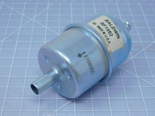 Baldwin Filters BF1052 Wire Cloth In-Line Fuel Filter Fits Case Excavators, Loaders T121411 For Sale