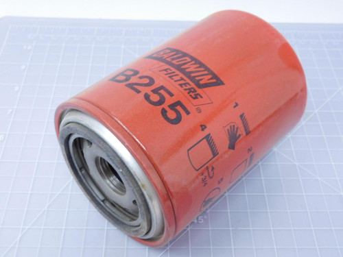 Baldwin Filters B255 Full-Flow Lube Spin-on Fits Sullair Compressors T121506 For Sale