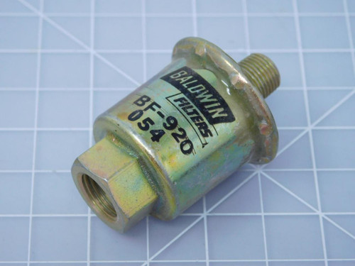 Baldwin Filters BF-920 Nylon Screen Screw-in Carburetor Fuel Filter 1-15/16X1-11/32X1-15/16 IN T121715 For Sale