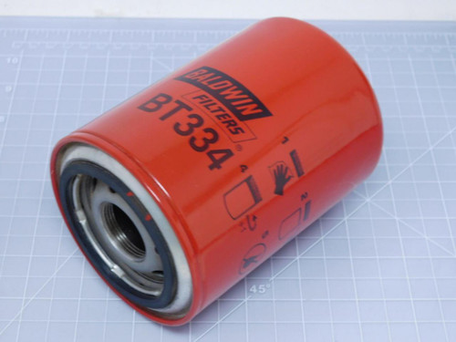 Baldwin Filters BT334 Hydraulic or Lube Spin-on Filter, 3-11/16 X 5-3/8 IN T121738 For Sale