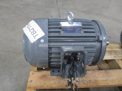 TECO-Westinghouse AEHH8P Electric Motor MAX-PE 184TC 2 / 1.5 HP 1170/955 RPM 3 PH 230/460 V 190/380 V T121585 For Sale