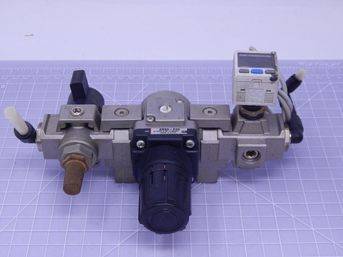 SMC AR30-F03 Pneumatic Regulator Assembly 0.05-0.85 MPa T121535 For Sale