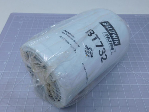 Baldwin Filters BT732 Glass Hydraulic Spin-on Fits Caterpillar Paving Equipment T121781 For Sale