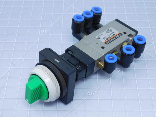 SMC NVZM451-N01-34G Mechanical Valve Actuated Assembly 1.0 MPa Max Pressure T122618 For Sale