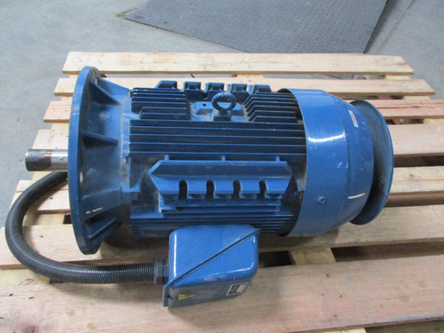 Toshiba TIKK 3 Phase Induction Motor 4 Poles 230/460 V 60/60 Hz 50/25 A 1745/1745 RPM 15 KW T122809 For Sale
