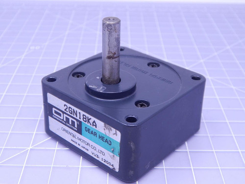 Oriental Motor 2GN18KA Gear Head T123608 For Sale