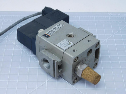 SMC NAV3000-N03-5DZB Solenoid Valve Assembly 21-26 VDC 3/8 NPT T124745 For Sale