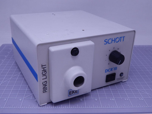 Schott A20880 DCRIII Series 90 to 250 VAC, 150 W, Fiber Optic Light Source T124639 For Sale