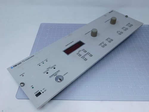 Philips PM 5680 TV Modulator Front Panel Assembly T125048 For Sale