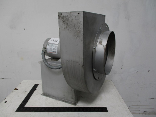Centrifugal Fan Extractor Blower 2 HP 13x5 output T125077 For Sale