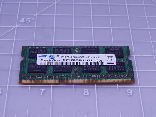 Samsung M471B5673EH1-CF8 Memory Board 2 GB 2RX8 PC3-8500S-07-10-F2 T125980 For Sale